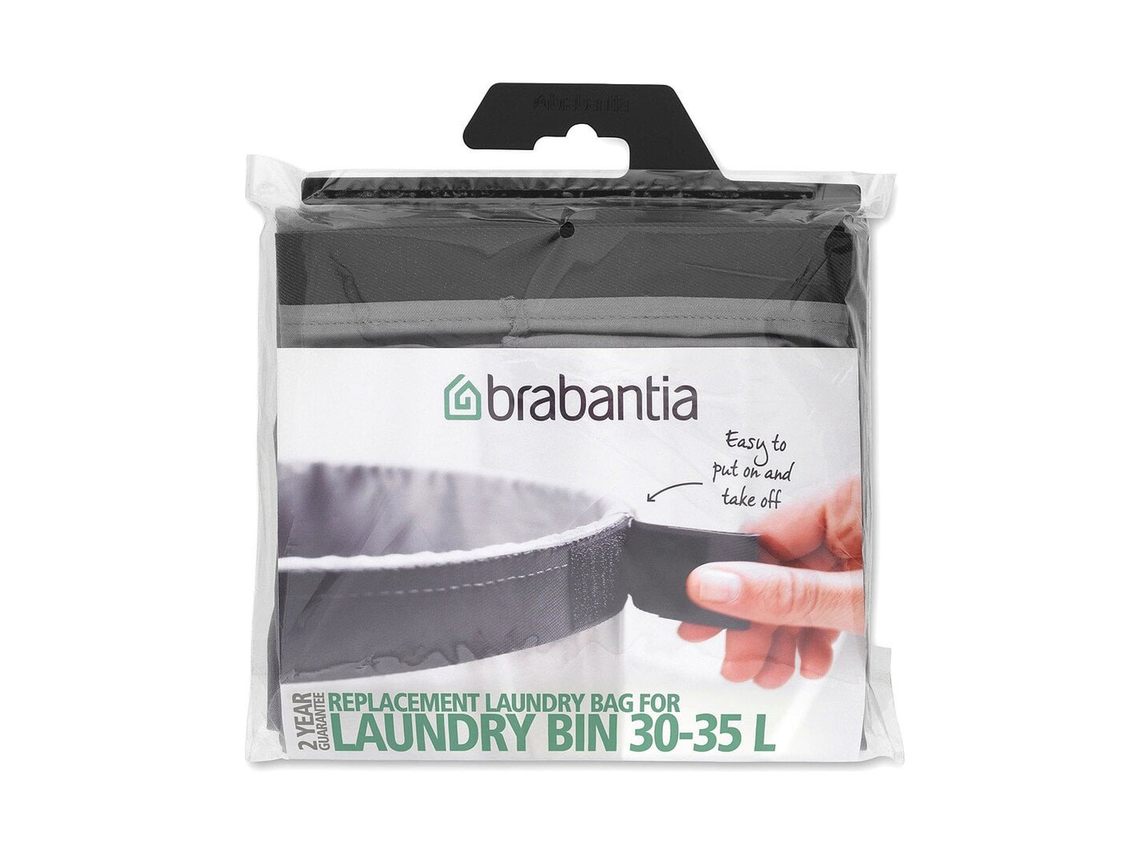 Wymienny worek do koszy na bieliznę Brabantia Grey 30-35L 