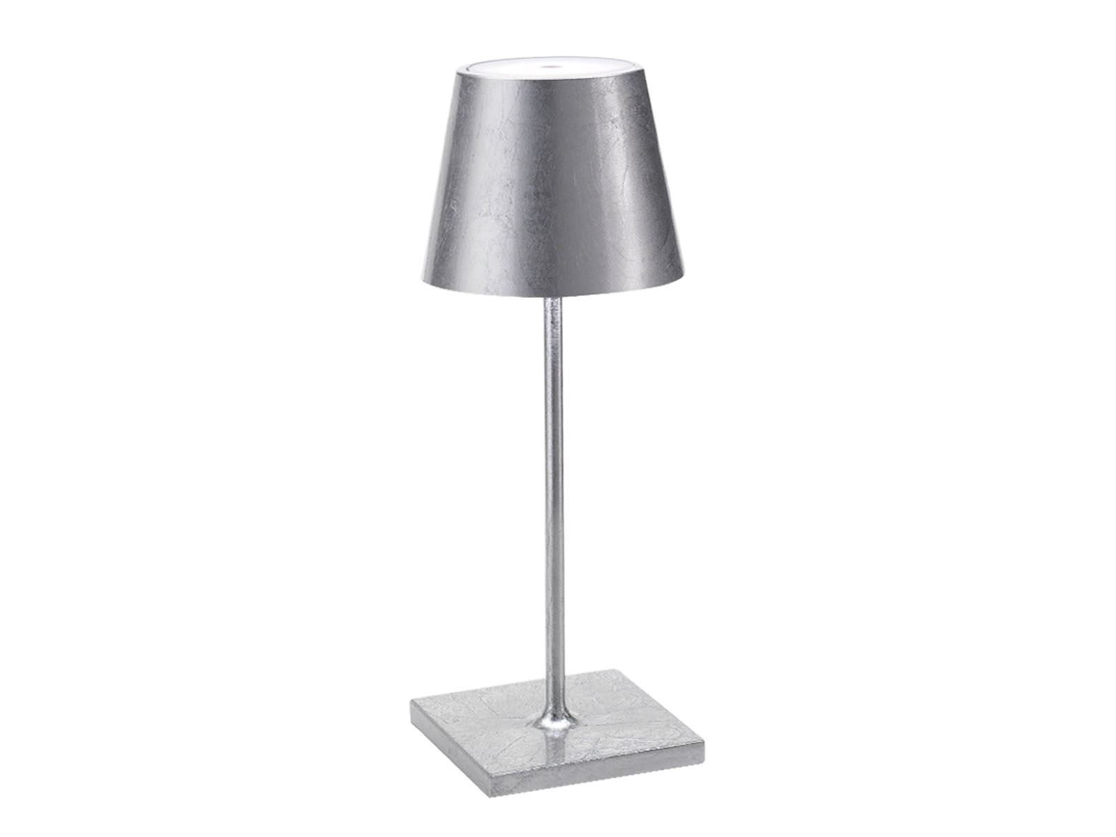 Lampa Zafferano Poldina LED Table 30 Silver Antique