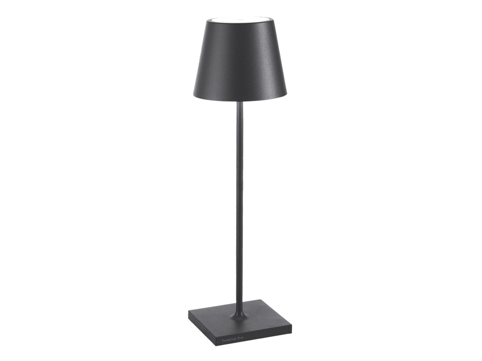 Lampa Zafferano Poldina LED Table 38 Grey