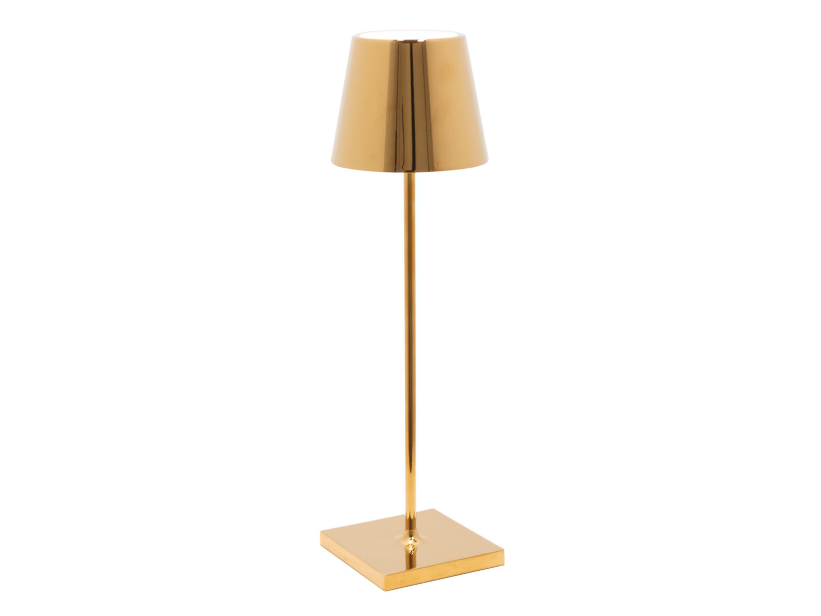 Lampa Zafferano Poldina LED Table 38 Gold Glossy