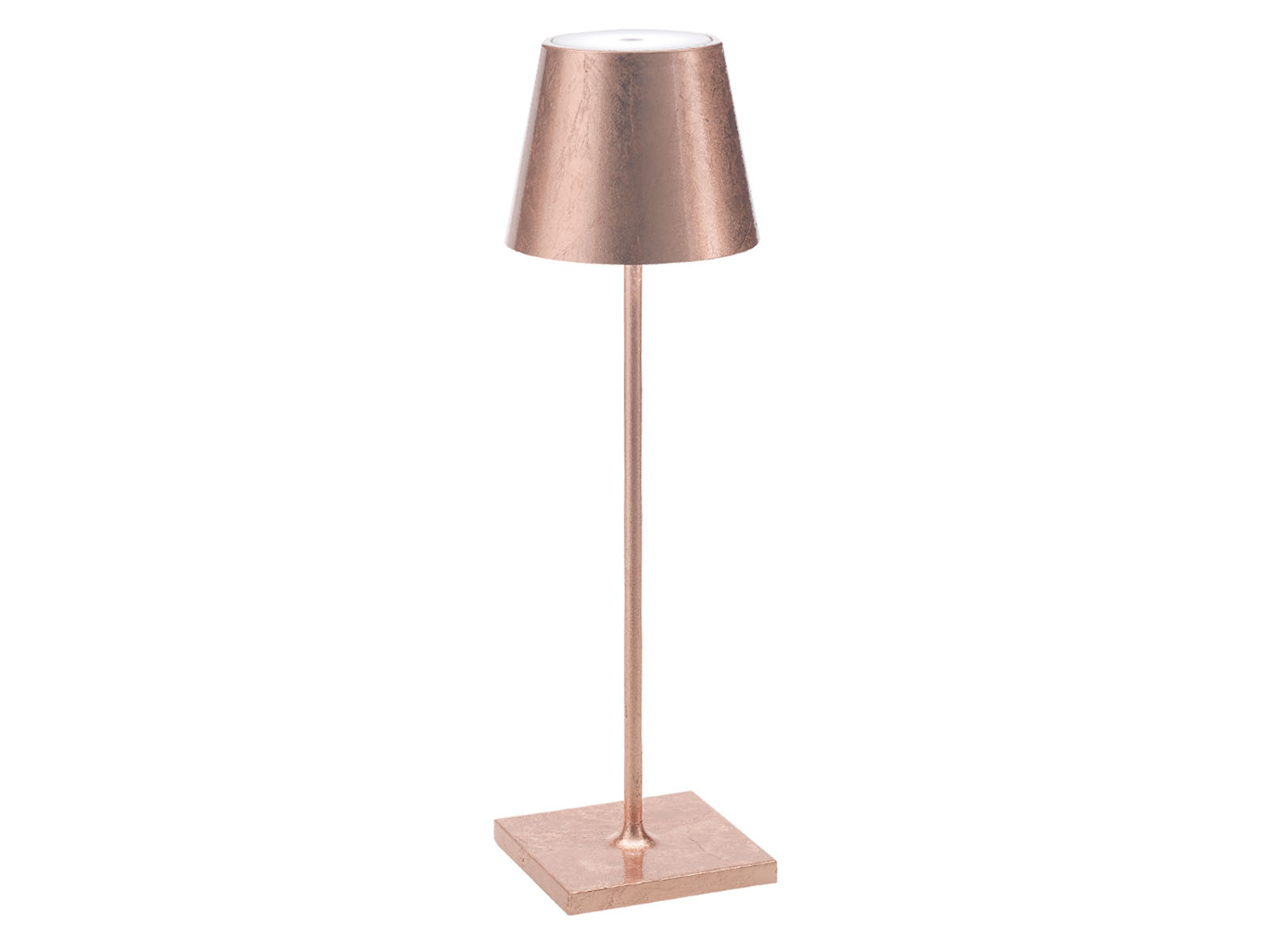 Lampa Zafferano Poldina LED Table 38 Copper Antique