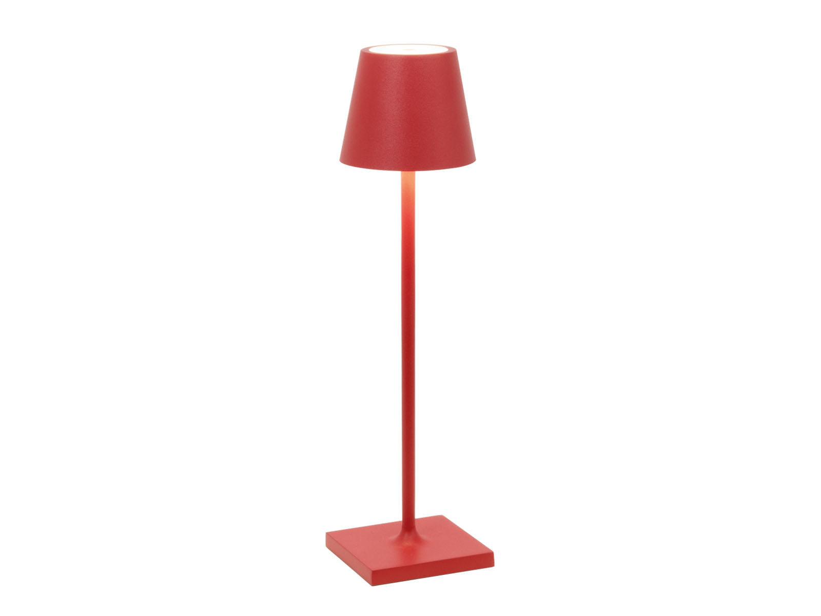 Lampa Zafferano Poldina LED Table 27 Red