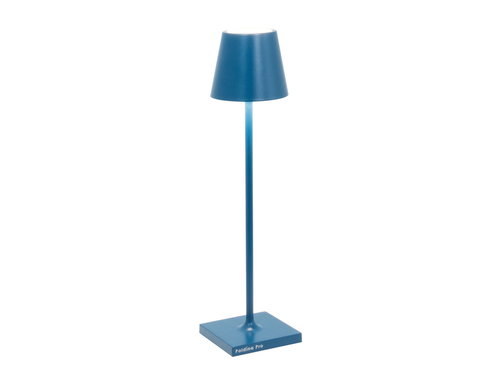 Lampa Zafferano Poldina LED Table 27 Capri Blue