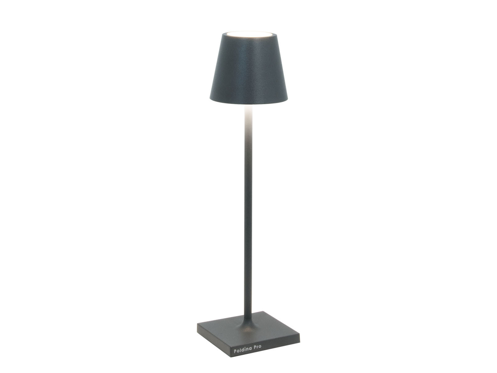 Lampa Zafferano Poldina LED Table 27 Grey