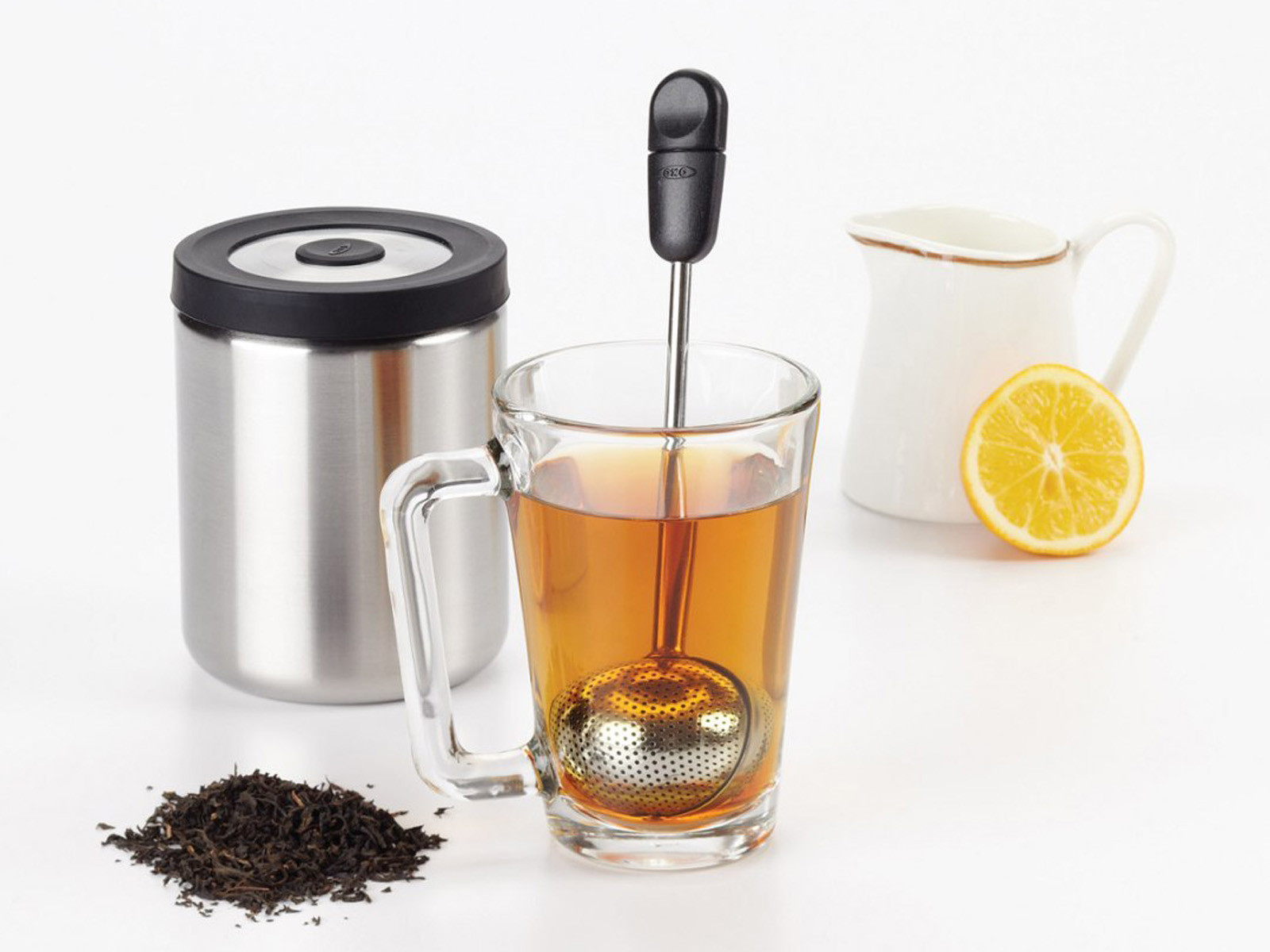 Zaparzacz do herbaty i łyżka 2w1 OXO Good Grips