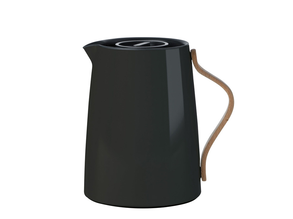 Zaparzacz do herbaty próżniowy Stelton Danish Modern 2.0 Emma Black