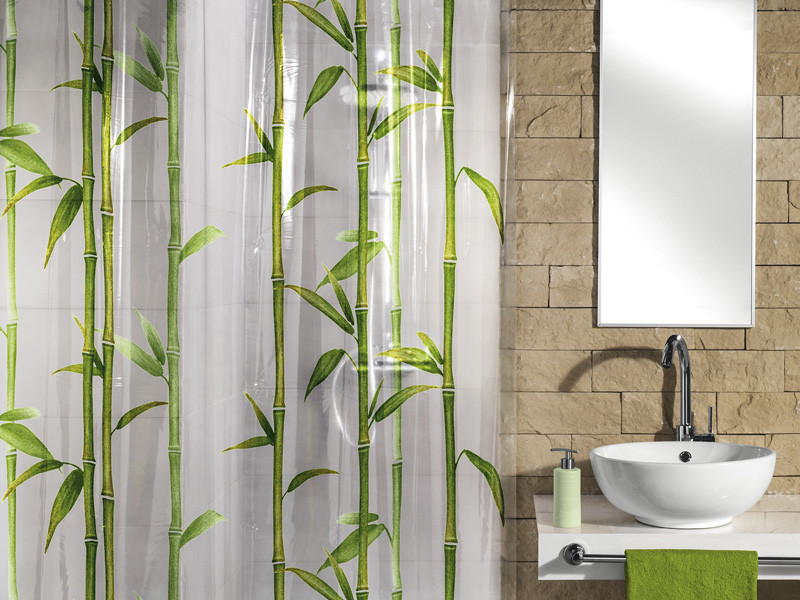 Zasłona Bambu Green 180x200