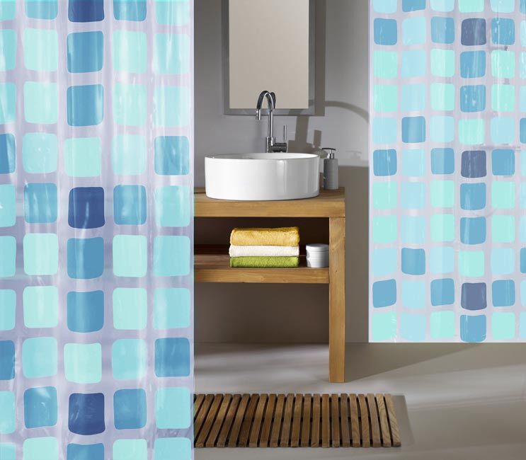 Zasłona Sonny Blue 180x200