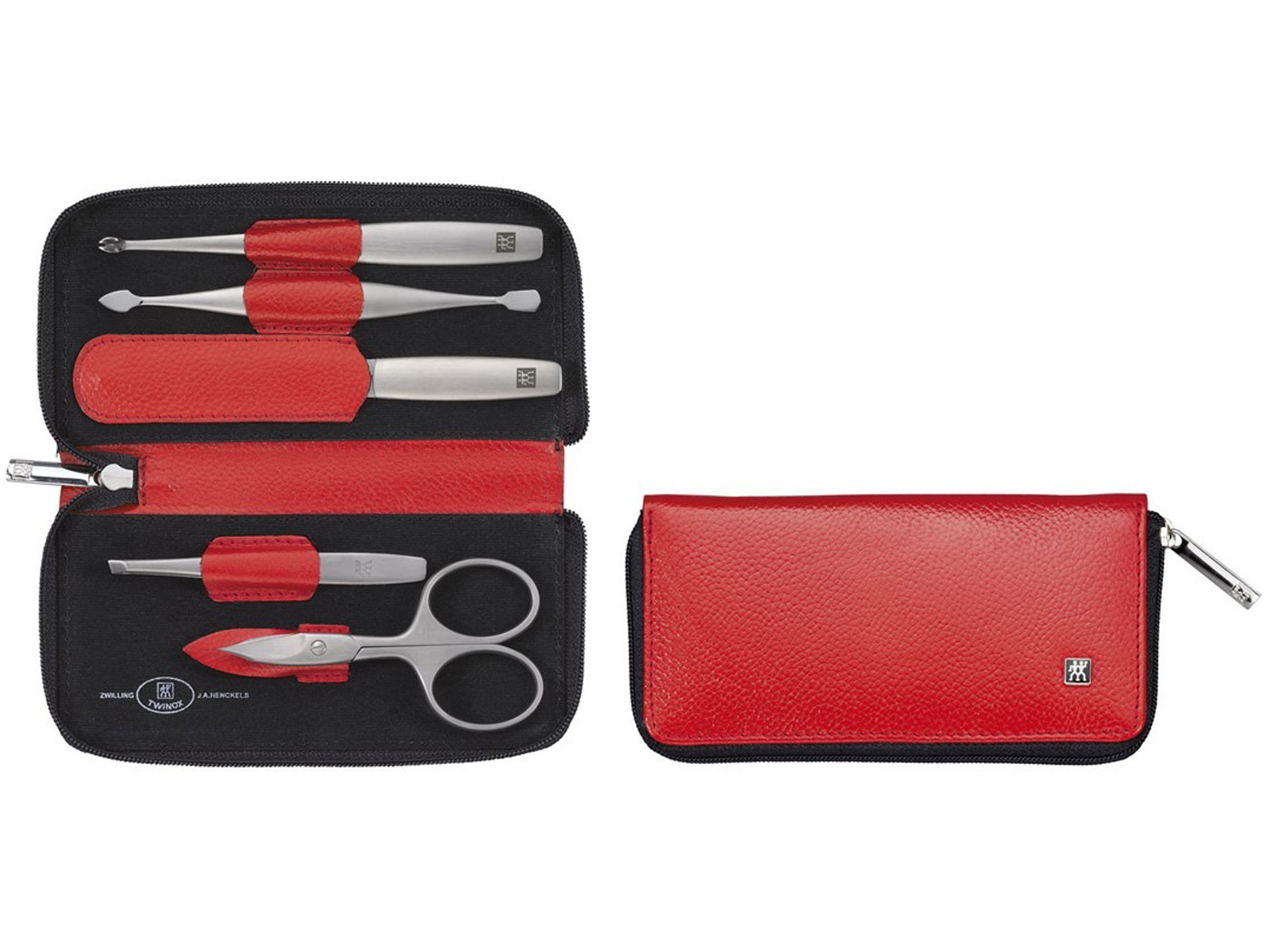 Zestaw do manicure Zwilling Twinox 5 elementów w etui z zamkiem
