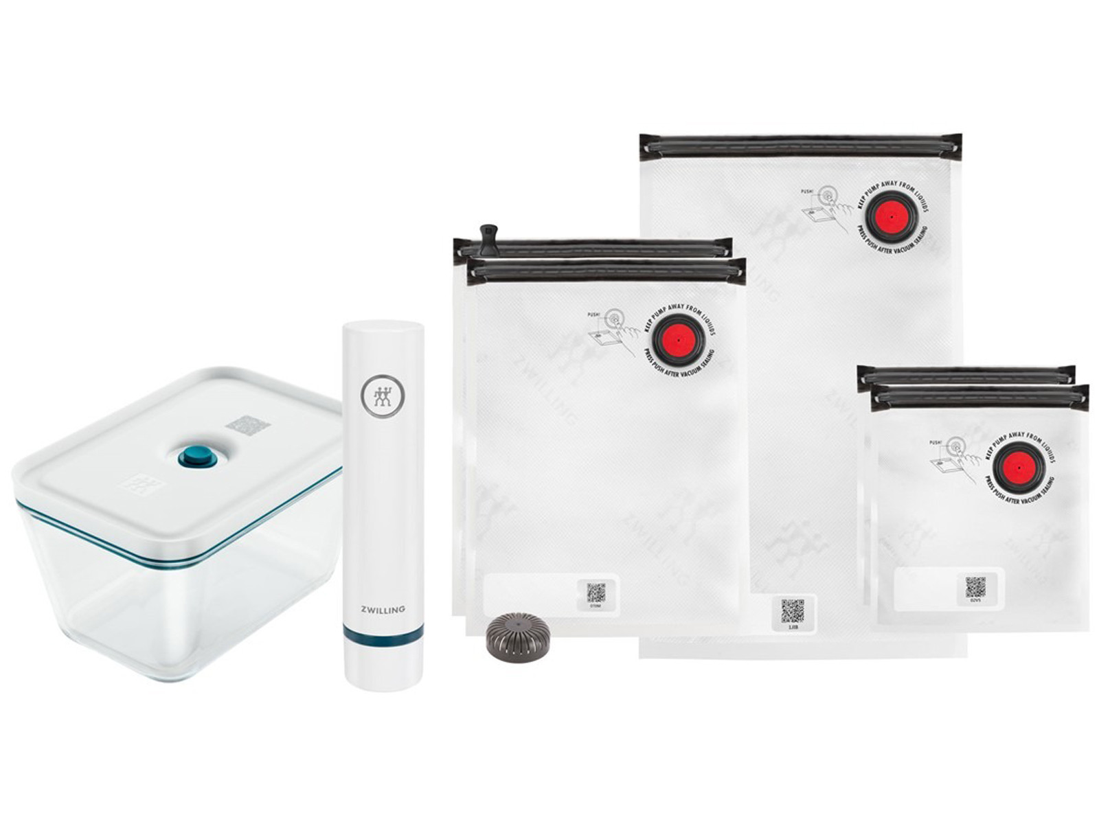 Zestaw startowy do pakowania próżniowego Zwilling Fresh & Save Marine 7 elementów 